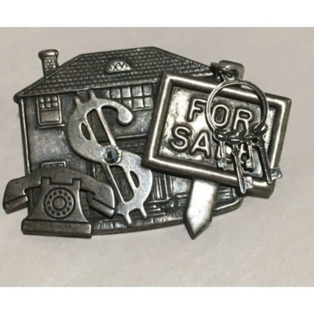 Vintage Pins Brooches‎ Gold and Silver Relator Work Pins